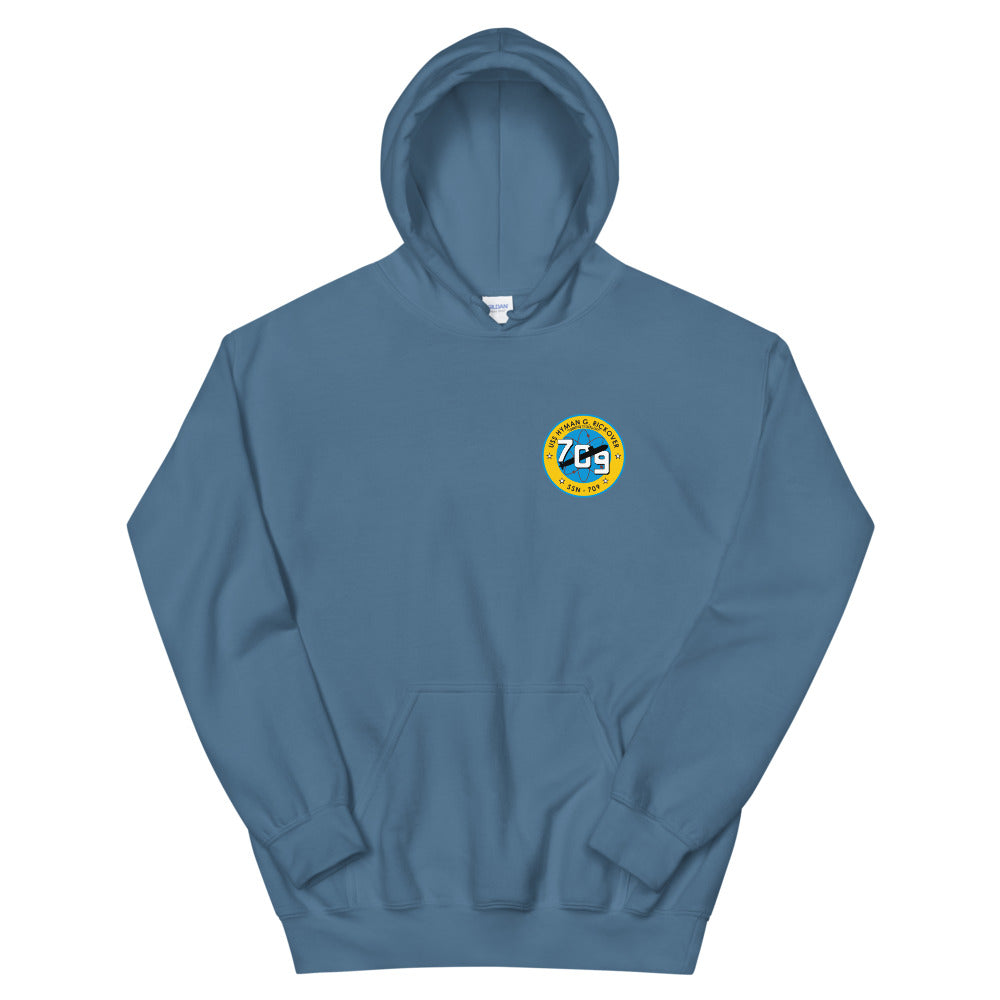USS Hyman G. Rickover (SSN-709) Ship's Crest Hoodie