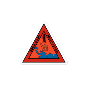Indian Ocean Caravan Yacht Club Vinyl Sticker