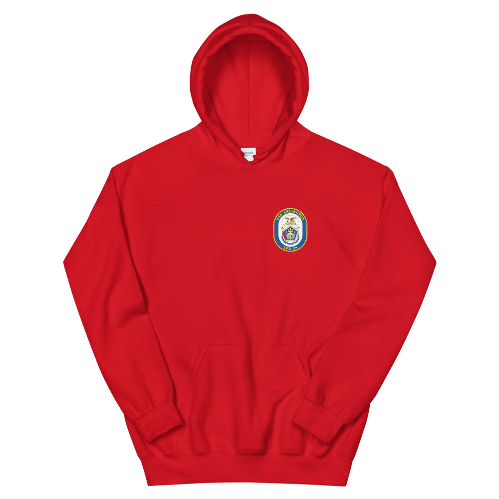USS Arlington (LPD-24) Ship's Crest Hoodie