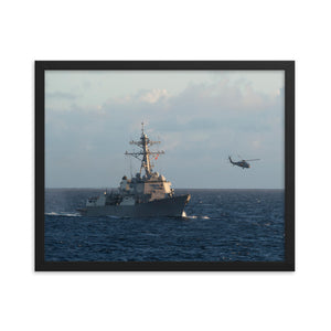 USS Chung-Hoon (DDG-93) Framed Ship Photo