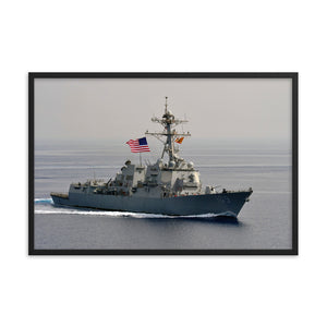 USS Jason Dunham (DDG-109) Framed Ship Photo