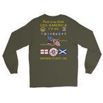 USS America (CV-66) 1982 Long Sleeve Cruise Shirt - FAMILY