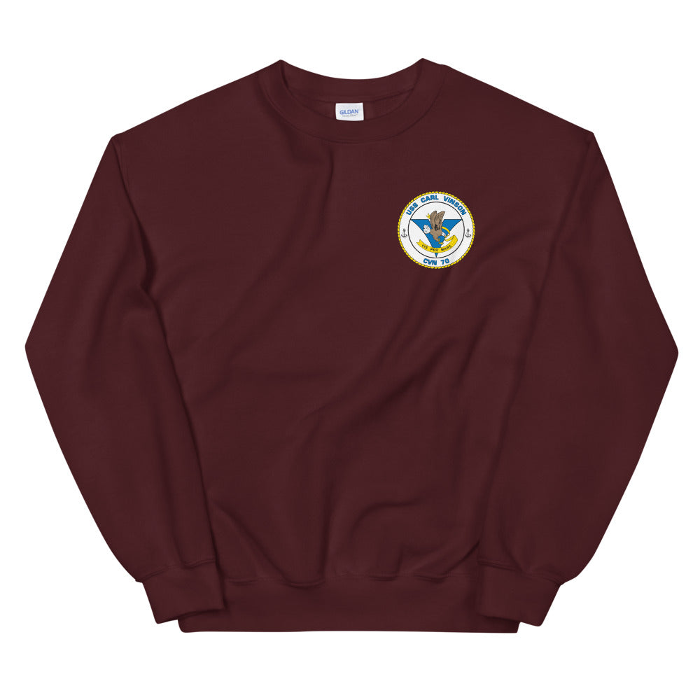 USS Carl Vinson (CVN-70) 1984-85 Cruise Sweatshirt - Family