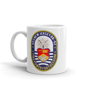 USS New Jersey (BB-62) Multi-National Peacekeeping Force Beirut Mug