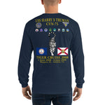 USS Harry S. Truman (CVN-75) 2008 Long Sleeve Tiger Cruise Shirt