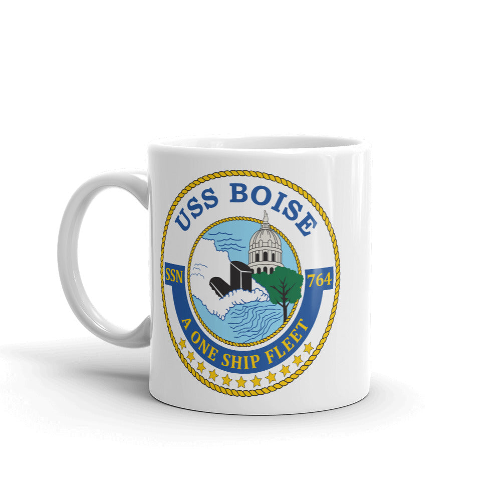 USS Boise (SSN-764) Ship's Crest Mug