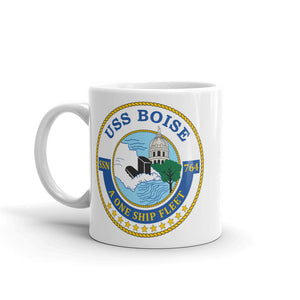USS Boise (SSN-764) Ship's Crest Mug