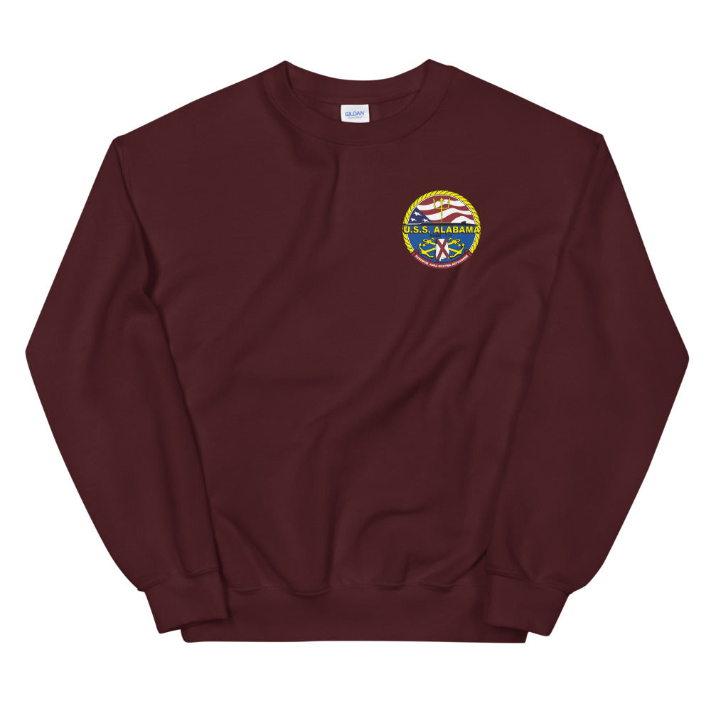 USS Alabama (SSBN-731) Ship's Crest Sweatshirt