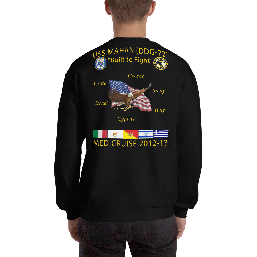 USS Mahan (DDG-72) 2012-13 Cruise Sweatshirt