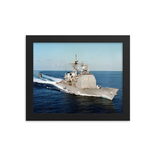 USS Antietam (CG-54) Framed Ship Photo