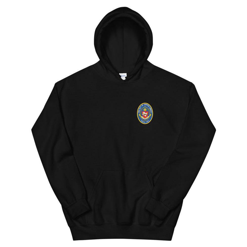 USS City of Corpus Christi (SSN-705) Ship's Crest Hoodie