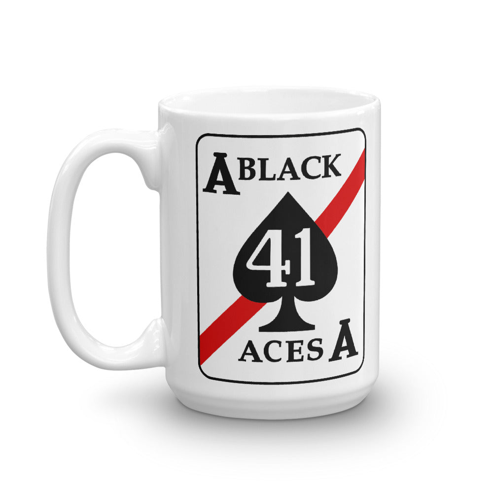 VFA-41 Black Aces Squadron Crest Mug