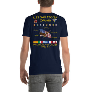 USS Saratoga (CVA-60) 1960-61 Cruise Shirt