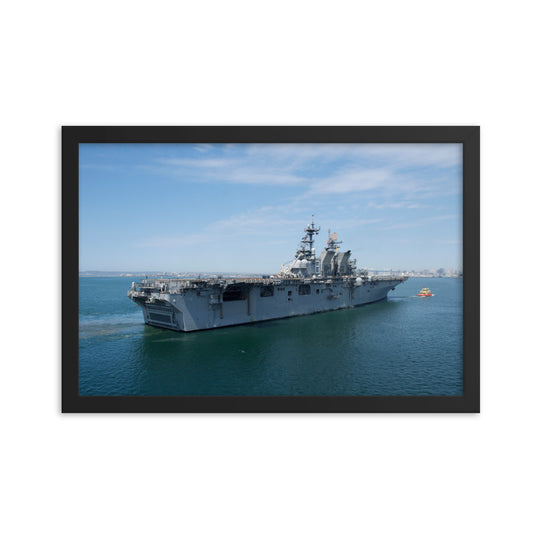 USS Makin Island (LHD-8) Framed Ship Photo