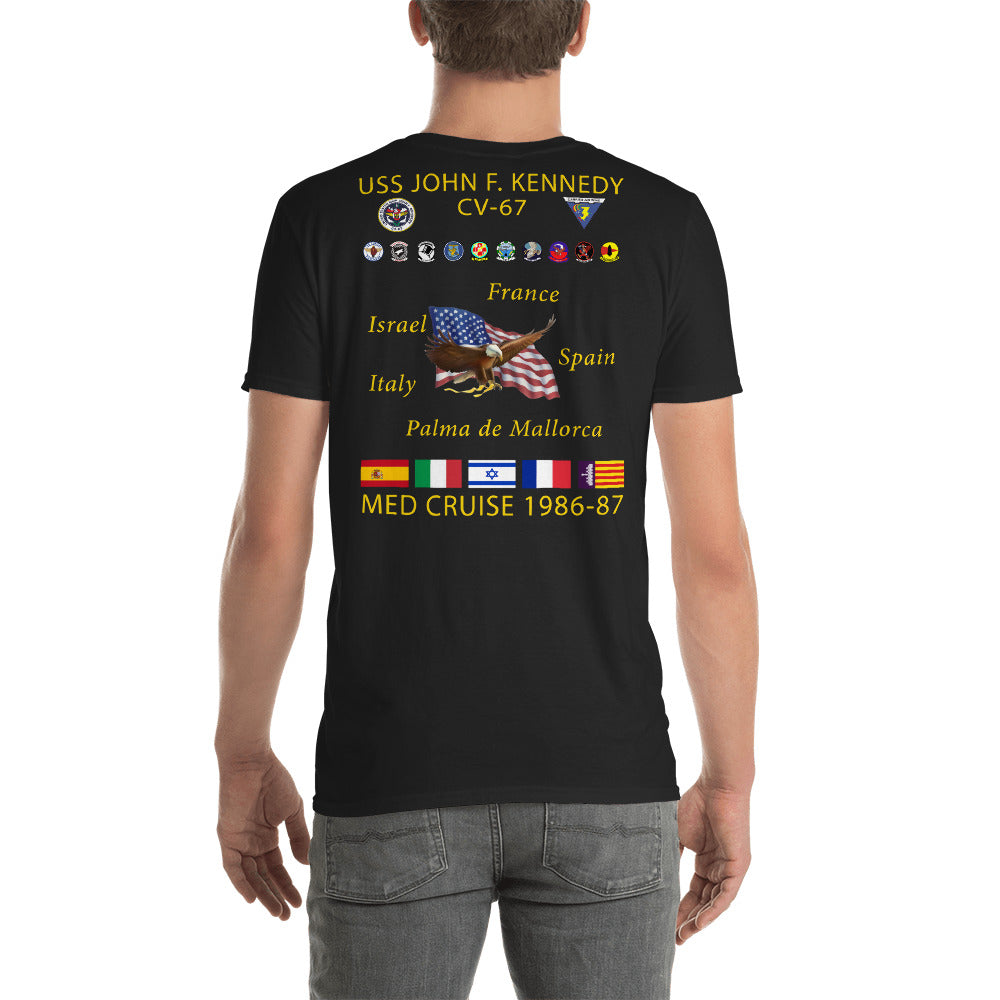 USS John F. Kennedy (CV-67) 1986-87 Cruise Shirt