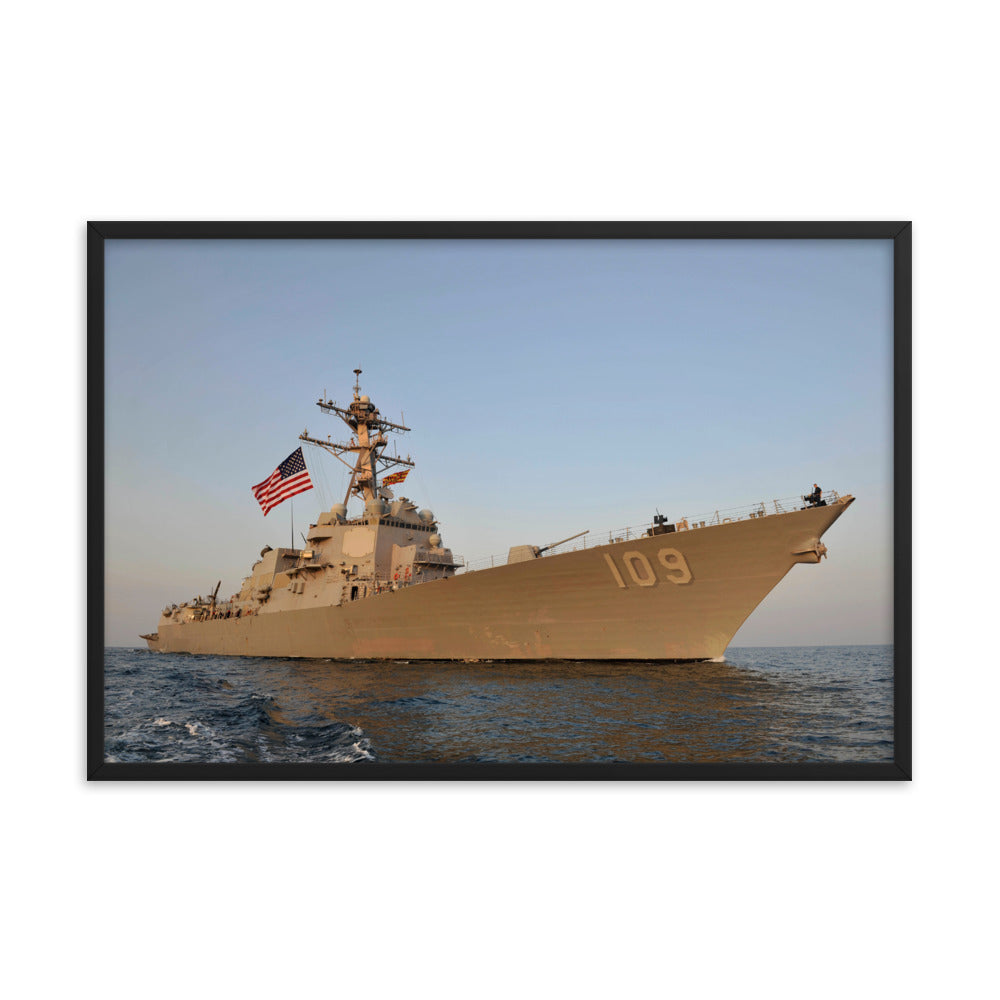 USS Jason Dunham (DDG-109) Framed Ship Photo