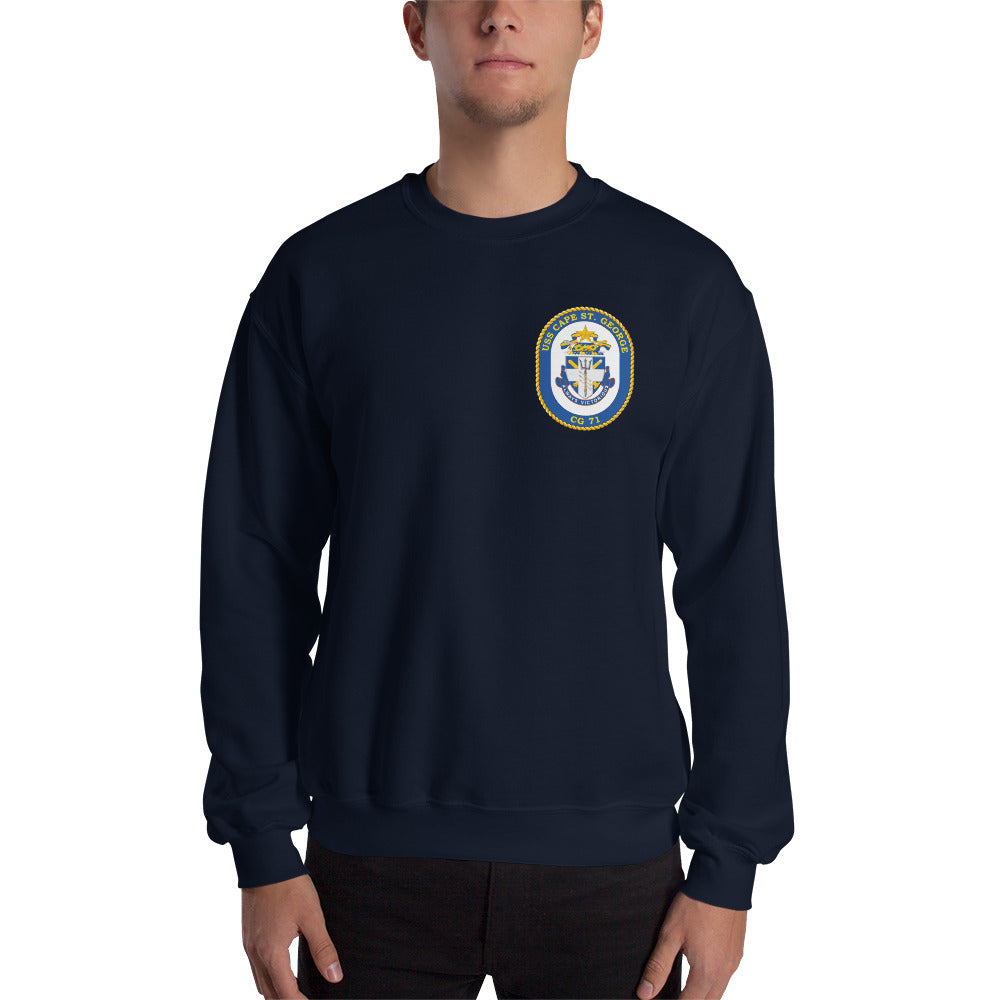 USS Cape St George (CG-71) 1997 Cruise Sweatshirt