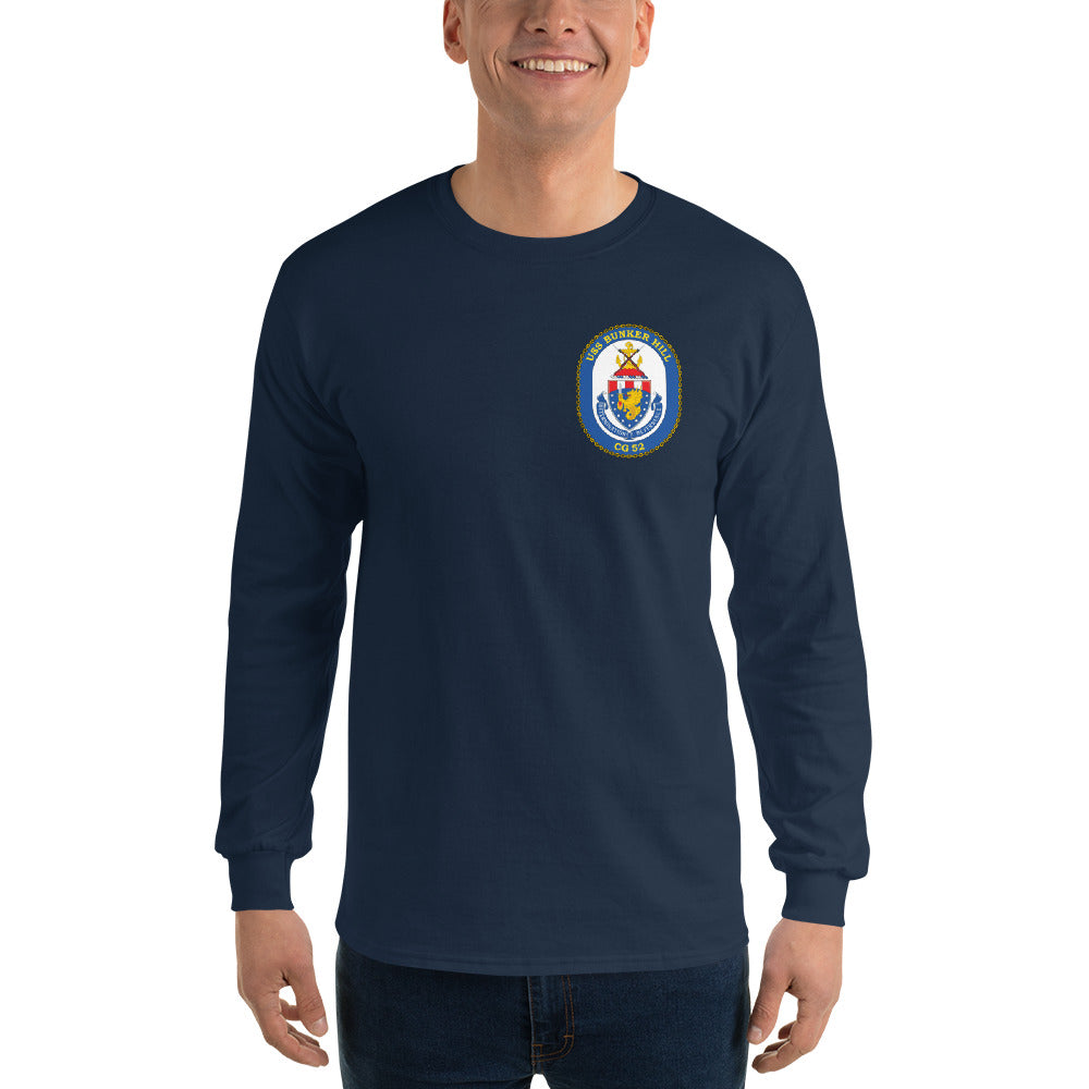 USS Bunker Hill (CG-52) 1989-90 Long Sleeve Cruise Shirt