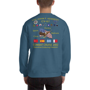 USS John F. Kennedy (CV-67) 2002 Cruise Sweatshirt