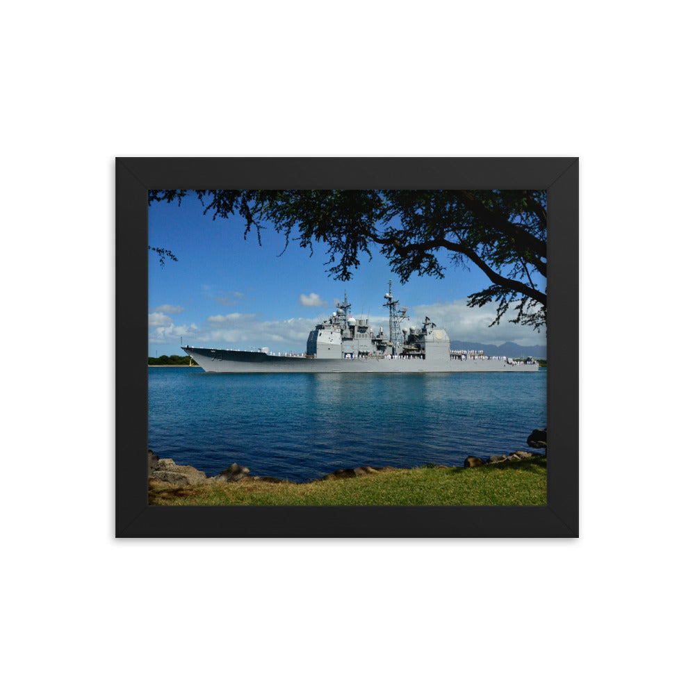 USS Port Royal (CG-73) Framed Ship Photo