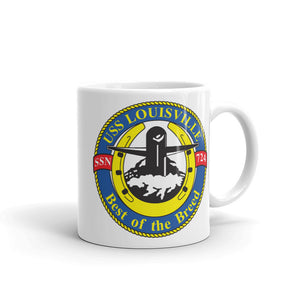 USS Louisville (SSN-724) Ship's Crest Mug