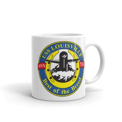 USS Louisville (SSN-724) Ship's Crest Mug