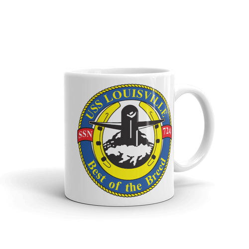 USS Louisville (SSN-724) Ship's Crest Mug