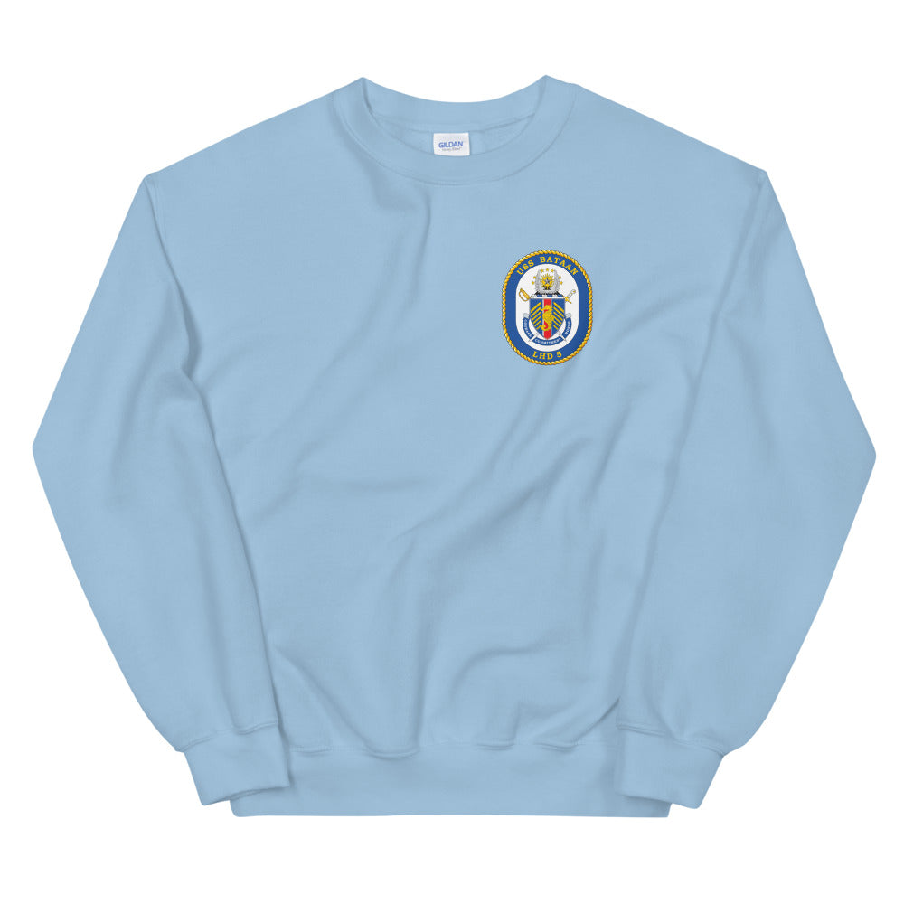 USS Bataan (LHD-5) Ship's Crest Sweatshirt