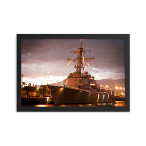 USS Chung-Hoon (DDG-93) Framed Ship Photo