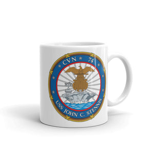 USS John C. Stennis (CVN-74) Ship's Crest Mug