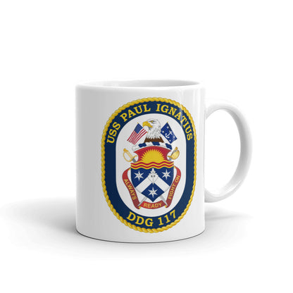 USS Paul Ignatius (DDG-117) Ship's Crest Mug