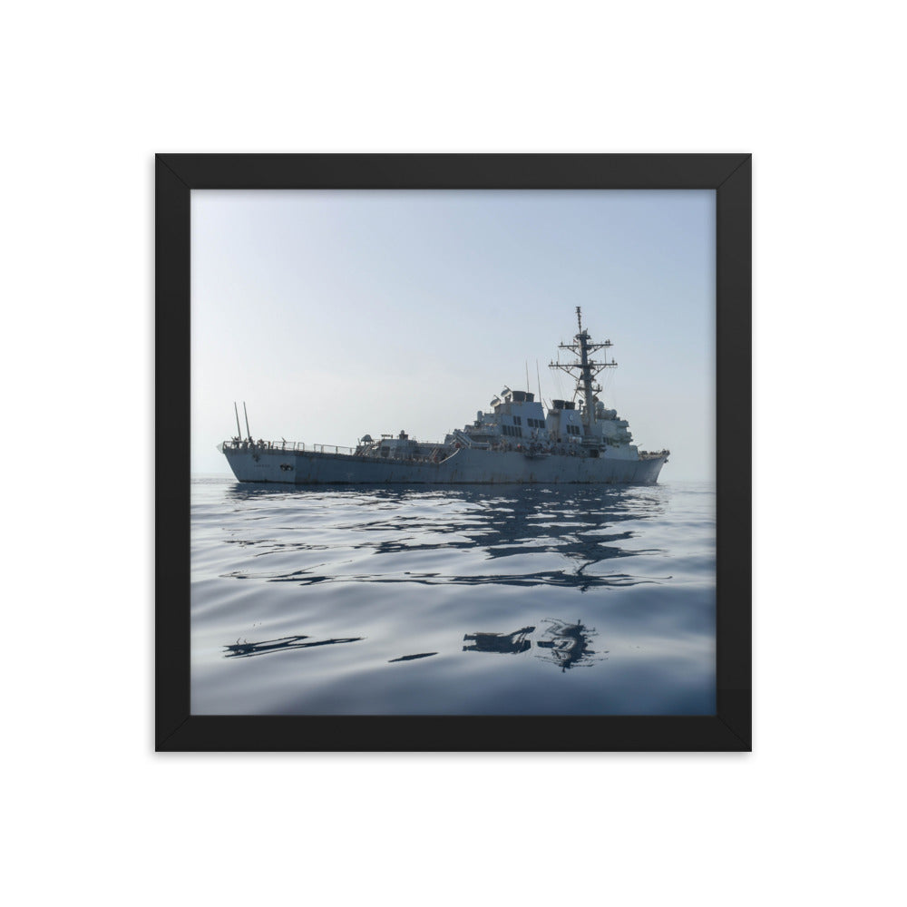 USS Laboon (DDG-58) Framed Ship Photo