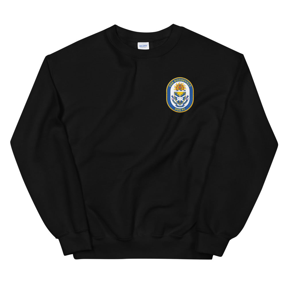 USS Roosevelt (DDG-80) Ship's Crest Sweatshirt