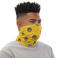 USS America (CV-66) w/ hull number Neck Gaiter - Gold