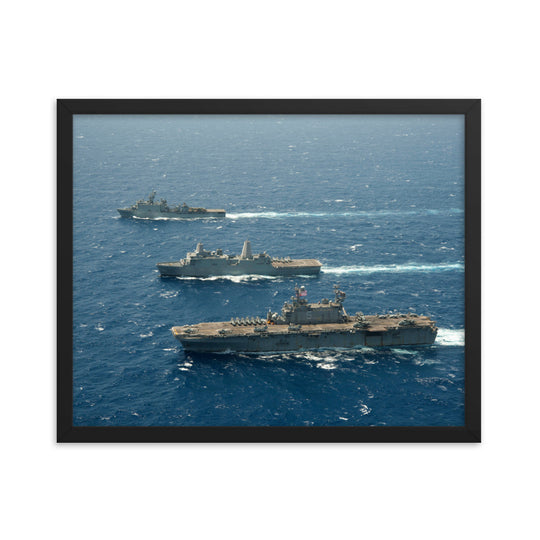USS Green Bay (LPD-20) Framed Ship Photo