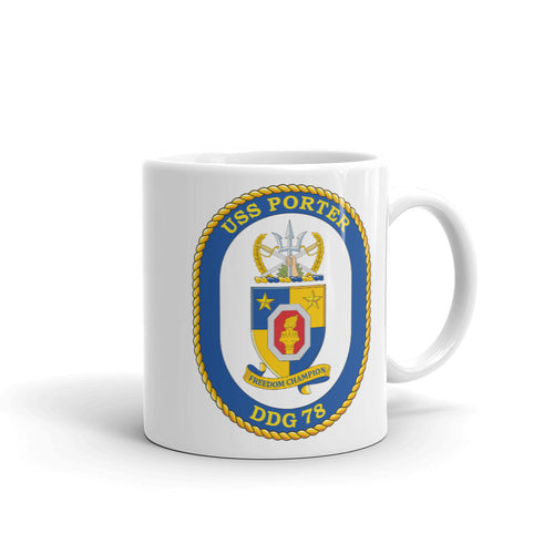 USS Porter (DDG-78) Ship's Crest Mug