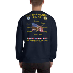 USS Normandy (CG-60) 2000 Cruise Sweatshirt