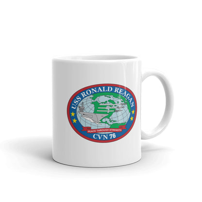 USS Ronald Reagan (CVN-76) Ship's Crest Mug
