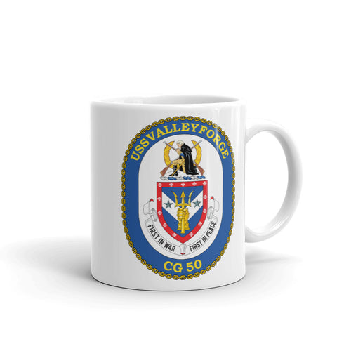 USS Valley Forge (CG-50) Ship's Crest Mug