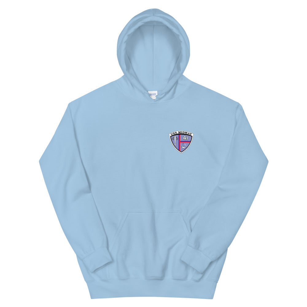 USS Midway (CVA/CV-41) Ship's Crest Hoodie