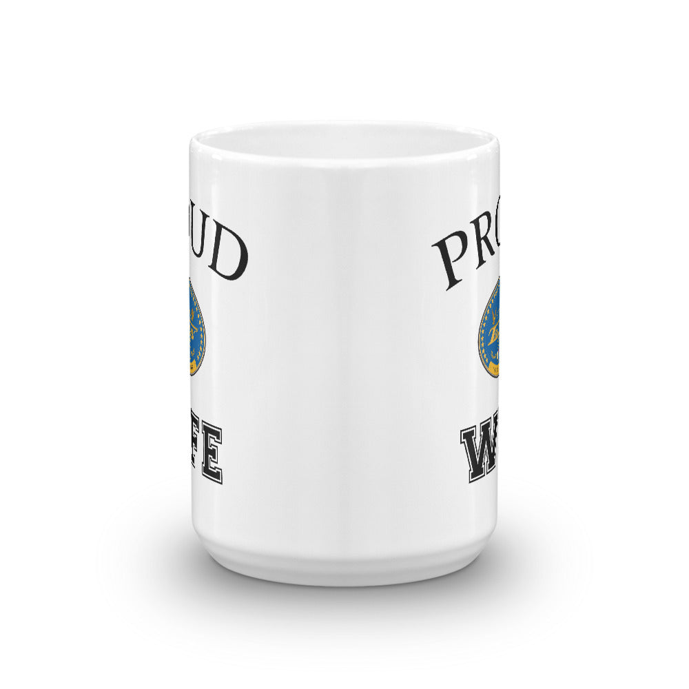 Proud USS Harry S. Truman Wife Mug
