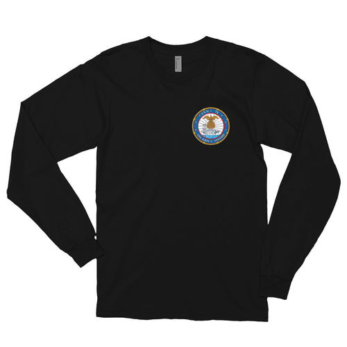 USS John C. Stennis (CVN-74) Persian Gulf Yacht Club Long Sleeve Shirt