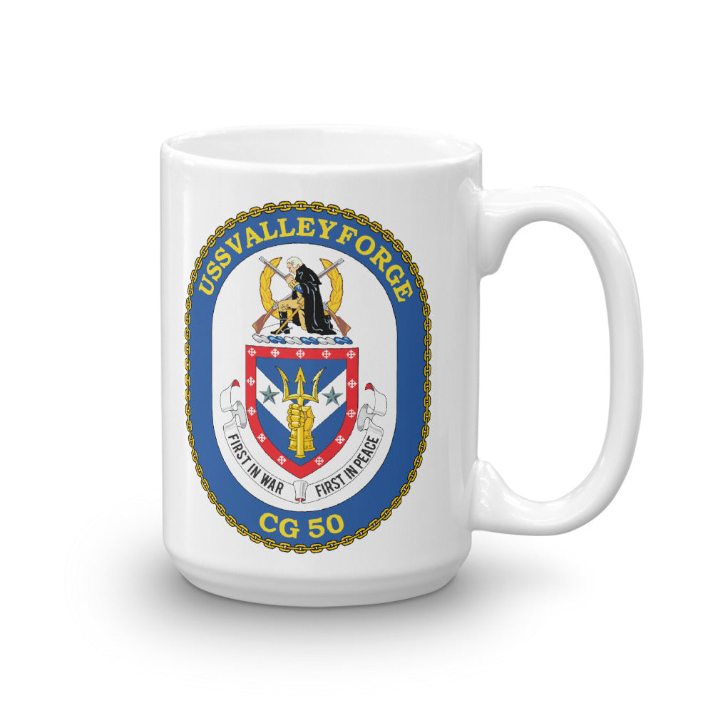 USS Valley Forge (CG-50) Ship's Crest Mug