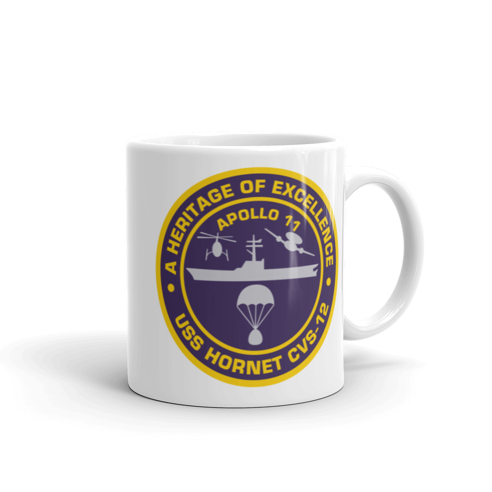 USS Hornet (CVS-12) Apollo 11 Mug