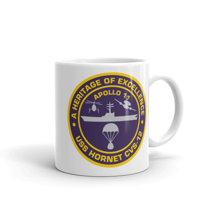 USS Hornet (CVS-12) Apollo 11 Mug