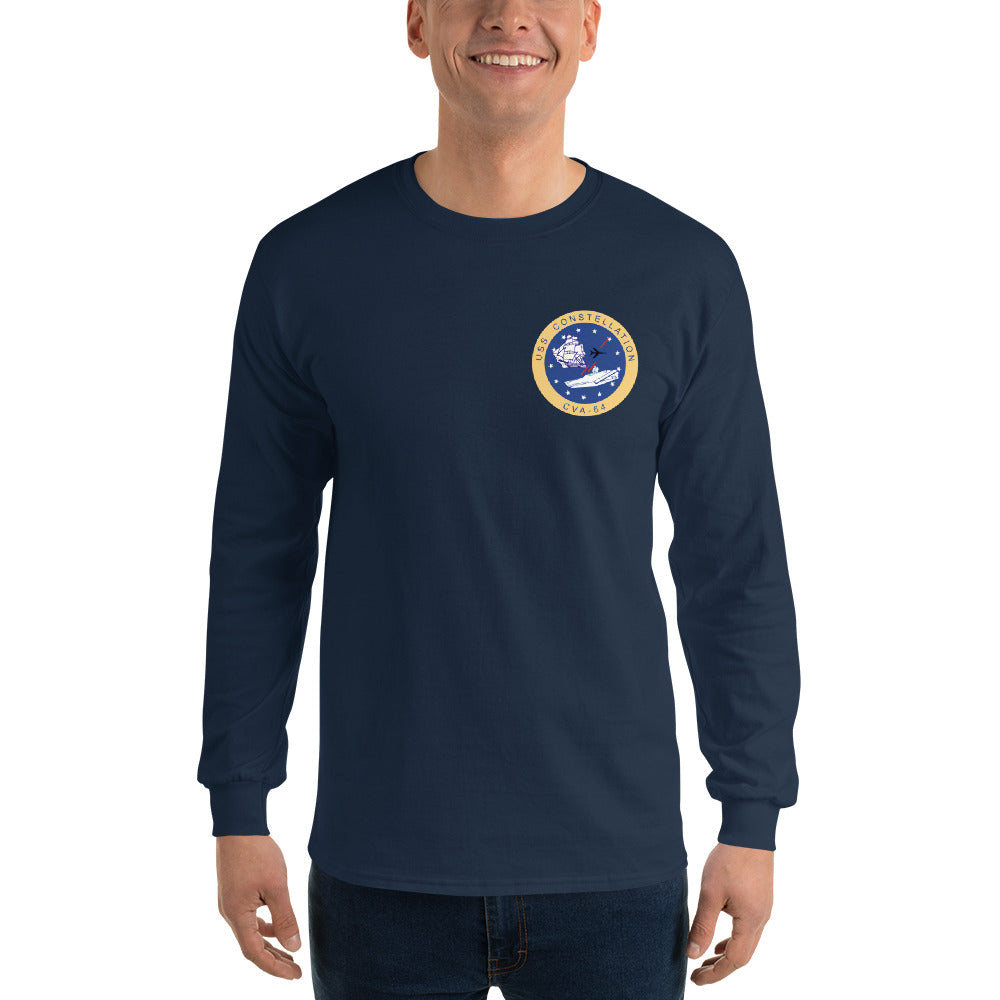 USS Constellation (CVA-64) 1966 Long Sleeve Cruise Shirt