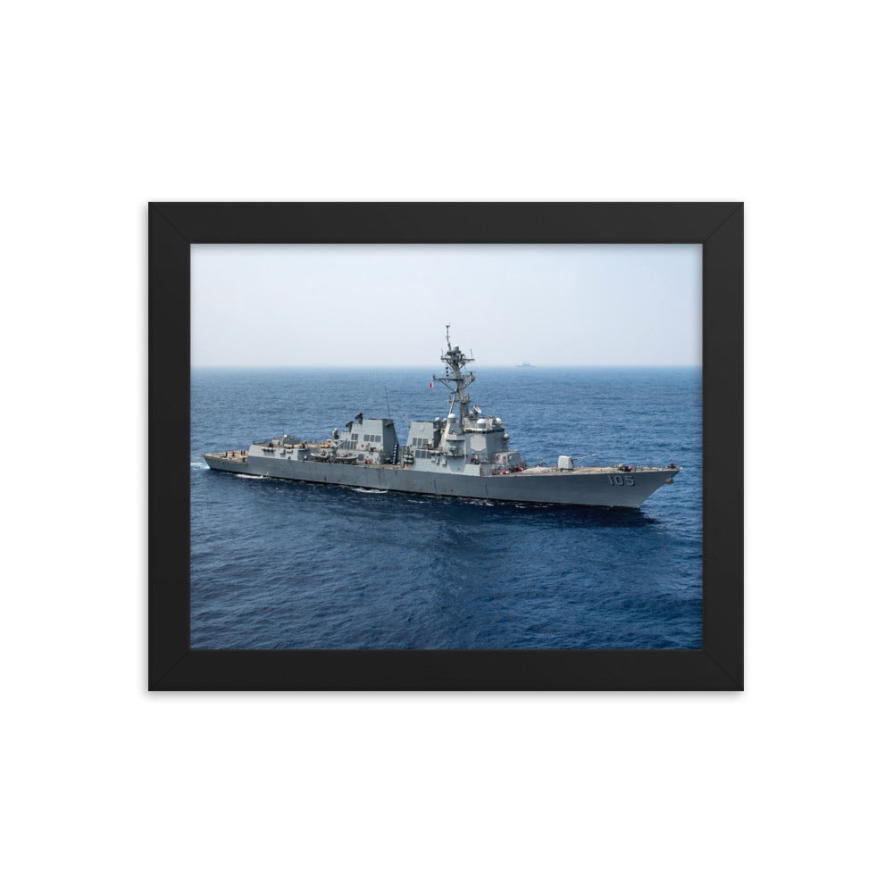 USS Dewey (DDG-105) Framed Ship Photo