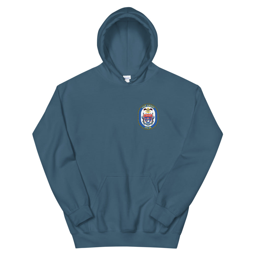 USS Anzio (CG-68) Ship's Crest Hoodie