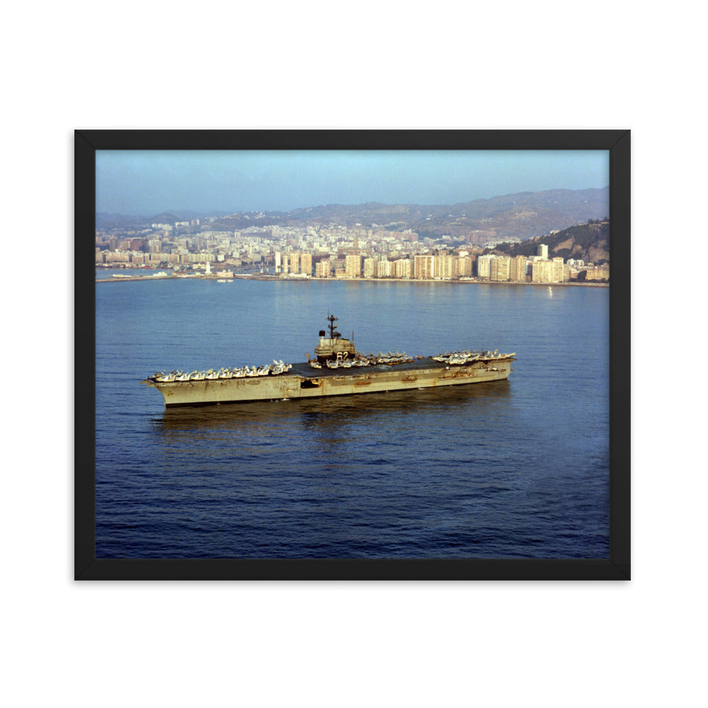 USS Independence (CV-62) Framed Ship Photo