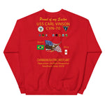 USS Carl Vinson (CVN-70) 2010 Cruise Sweatshirt - FAMILY